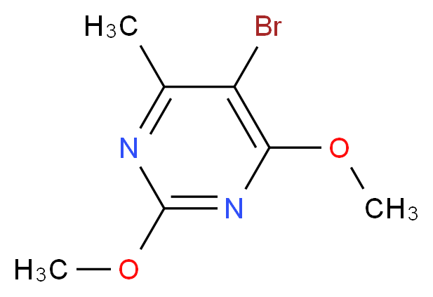 5-BROMO-2,4-DIMETHOXY-6-METHYLPYRIMIDINE_Molecular_structure_CAS_7752-70-7)