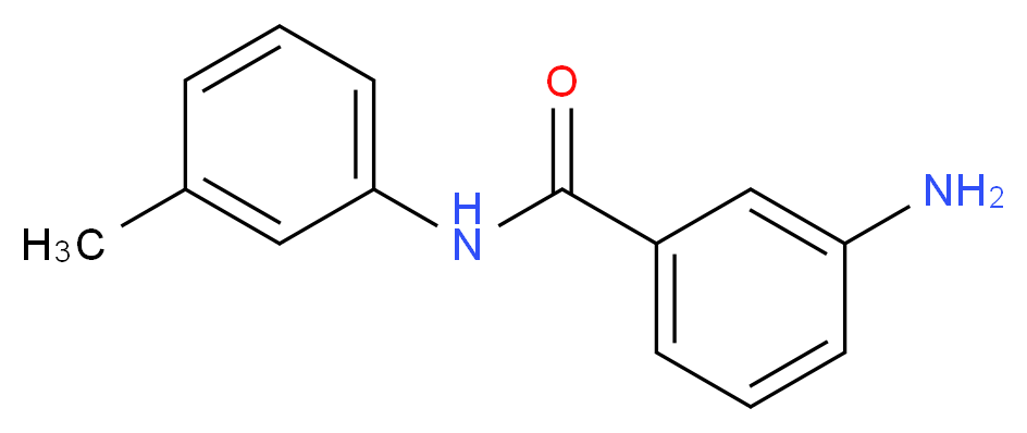 3-Amino-N-(3-methylphenyl)benzamide_Molecular_structure_CAS_)