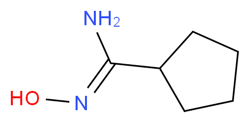 N'-hydroxycyclopentanecarboximidamide_Molecular_structure_CAS_99623-12-8)