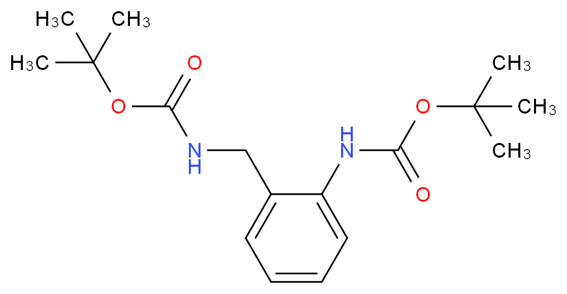 tert-Butyl 2-Boc-aminobenzylcarbamate_Molecular_structure_CAS_263403-72-1)
