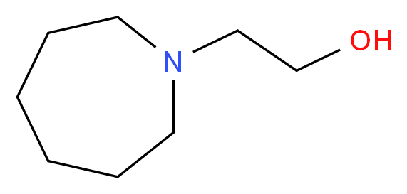 2(N-HEXAMETHYLENEIMINO)ETHANOL_Molecular_structure_CAS_20603-00-3)