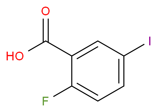 2-Fluoro-5-iodobenzoic acid_Molecular_structure_CAS_)