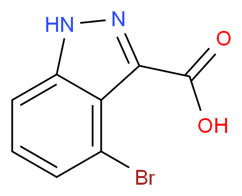 4-BROMO-3-INDAZOLECARBOXYLIC ACID_Molecular_structure_CAS_885521-80-2)