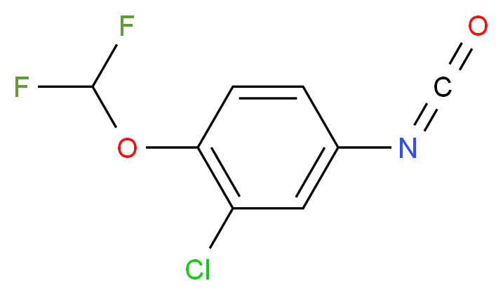 3-Chloro-4-(difluoromethoxy)phenyl isocyanate 98%_Molecular_structure_CAS_39479-97-5)