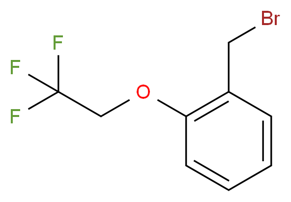 1-(bromomethyl)-2-(2,2,2-trifluoroethoxy)benzene_Molecular_structure_CAS_)