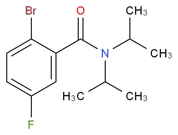2-Bromo-N,N-diisopropyl-5-fluorobenzamide_Molecular_structure_CAS_)