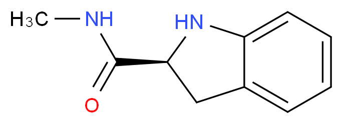 (S)-N-methylindoline-2-carboxamide_Molecular_structure_CAS_)