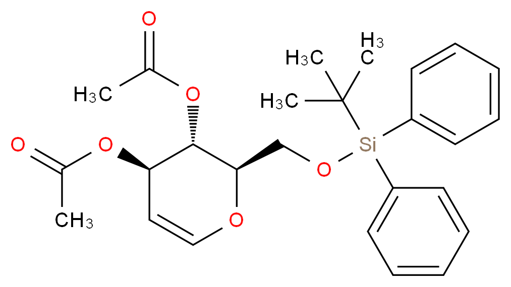 3,4-Di-O-acetyl-6-O-tert-butyldiphenylsilyl-D-glucal_Molecular_structure_CAS_151797-32-9)