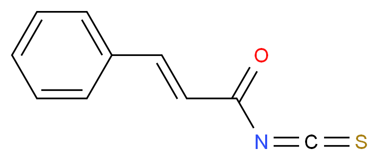 Cinnamoyl isothiocyanate_Molecular_structure_CAS_19495-08-0)