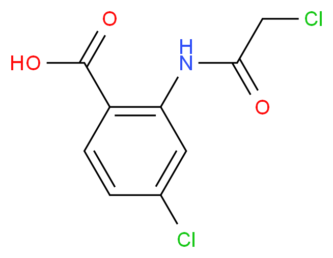 4-Chloro-2-(2-chloro-acetylamino)-benzoic acid_Molecular_structure_CAS_)
