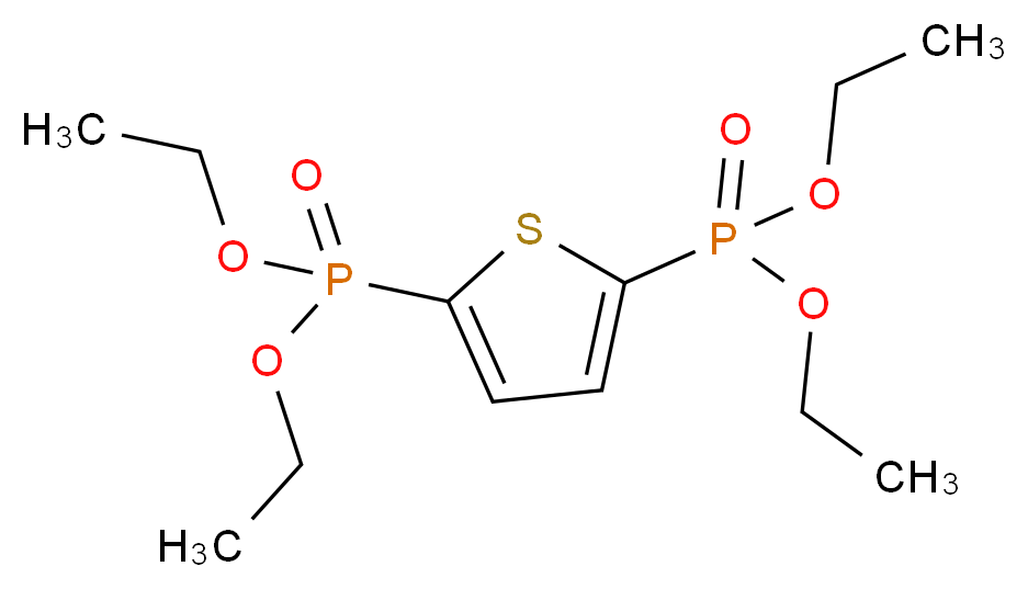 2,5-Bis(diethoxyphosphoryl)thiophene tech_Molecular_structure_CAS_100651-98-7)