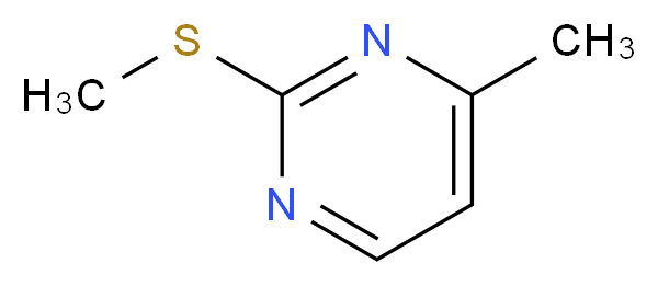4-Methyl-2-(methylsulfanyl)pyrimidine_Molecular_structure_CAS_14001-63-9)
