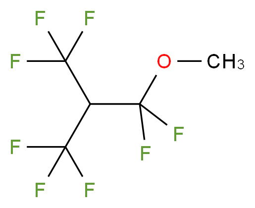 Methyl 2H-pentafluoro-2-(trifluoromethyl)propyl ether 97%_Molecular_structure_CAS_382-26-3)