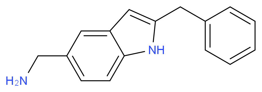 (2-benzyl-1H-indol-5-yl)methanamine_Molecular_structure_CAS_773884-24-5)