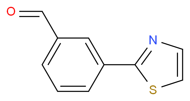 3-(1,3-thiazol-2-yl)benzaldehyde_Molecular_structure_CAS_885465-97-4)