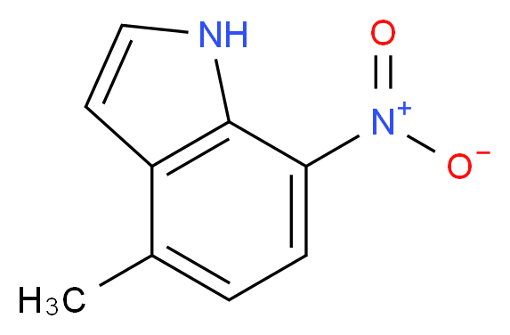 4-Methyl-7-nitro-1H-indole_Molecular_structure_CAS_289483-80-3)