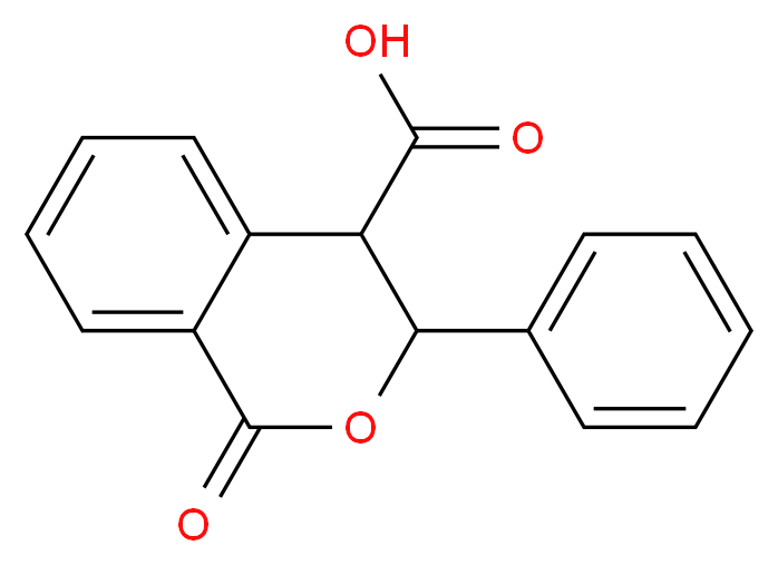 1-Oxo-3-phenyl-3,4-dihydro-1H-isochromene-4-carboxylic acid_Molecular_structure_CAS_68204-74-0)