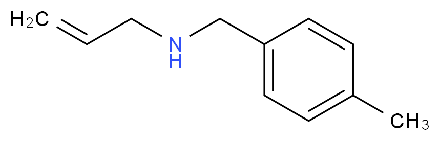 N-(4-methylbenzyl)-2-propen-1-amine_Molecular_structure_CAS_86926-54-7)