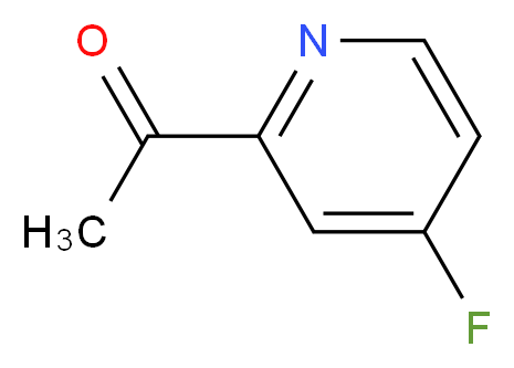 1-(4-fluoropyridin-2-yl)ethanone_Molecular_structure_CAS_1060809-37-1)