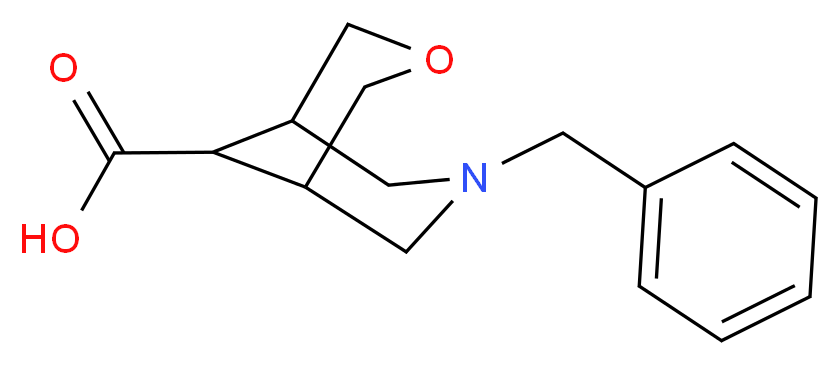 7-benzyl-3-oxa-7-azabicyclo[3.3.1]nonane-9-carboxylic acid_Molecular_structure_CAS_)
