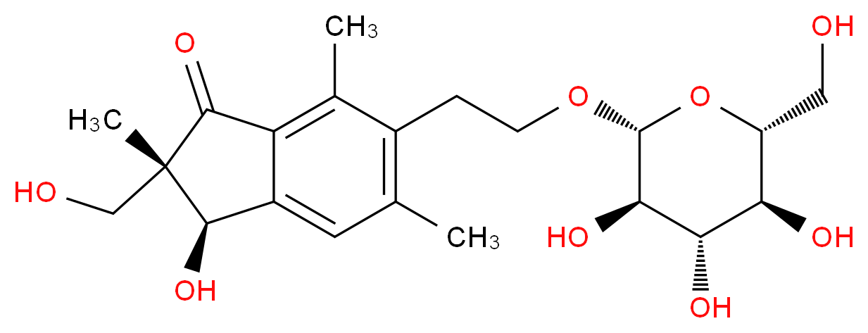 Epipterosin L 2'-O-glucoside_Molecular_structure_CAS_61117-89-3)