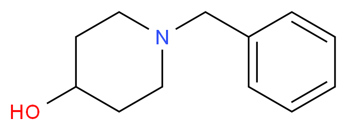 1-Benzyl-4-hydroxypiperidine_Molecular_structure_CAS_4727-72-4)