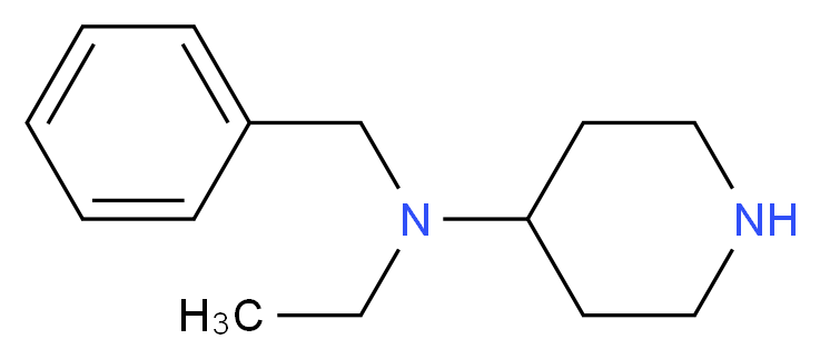 Benzyl-ethyl-piperidin-4-yl-amine_Molecular_structure_CAS_)
