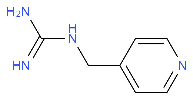 N-(pyridin-4-ylmethyl)guanidine_Molecular_structure_CAS_45957-41-3)