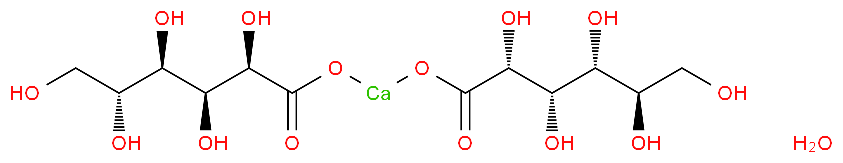 Calcium D-gluconate monohydrate_Molecular_structure_CAS_66905-23-5)
