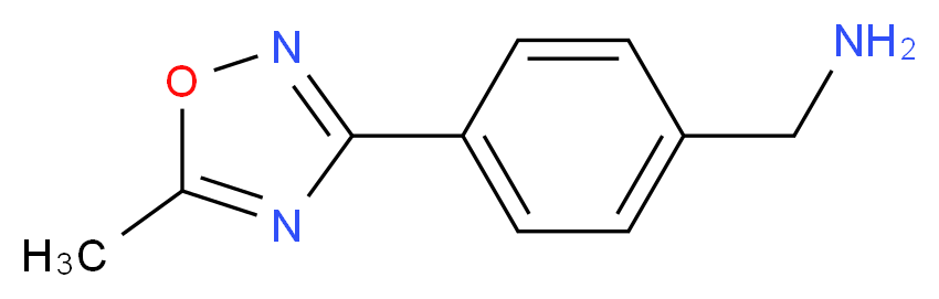 1-[4-(5-methyl-1,2,4-oxadiazol-3-yl)phenyl]methanamine_Molecular_structure_CAS_932742-86-4)