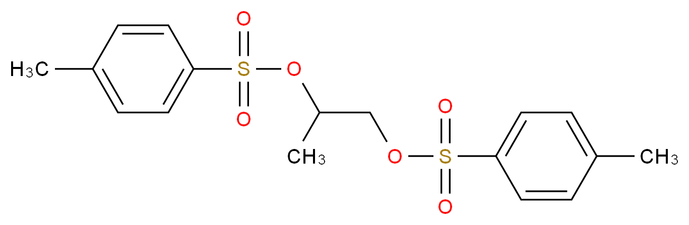 (S)-(-)-1,2-PROPANEDIOL DI(p-TOLUENESULFONATE)_Molecular_structure_CAS_60434-71-1)