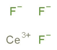 Cerium(III) fluoride trihydrate_Molecular_structure_CAS_)