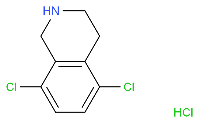 5,8-Dichloro-1,2,3,4-tetrahydroisoquinoline hydrochloride_Molecular_structure_CAS_)