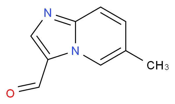 6-methylimidazo[1,2-a]pyridine-3-carbaldehyde_Molecular_structure_CAS_)