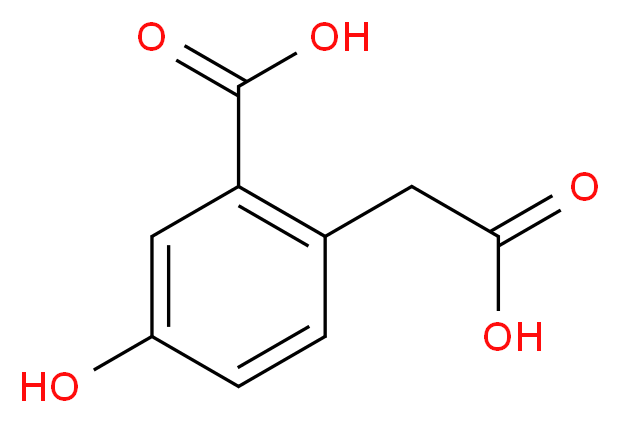 2-(CARBOXYMETHYL)-5-HYDROXYBENZOIC ACID_Molecular_structure_CAS_67755-25-3)