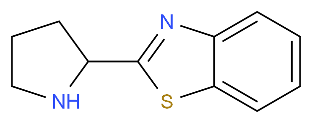 2-Pyrrolidin-2-yl-benzothiazole_Molecular_structure_CAS_359804-21-0)