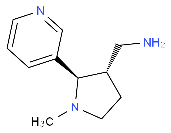 rac-trans 3'-Aminomethyl Nicotine_Molecular_structure_CAS_623579-03-3)