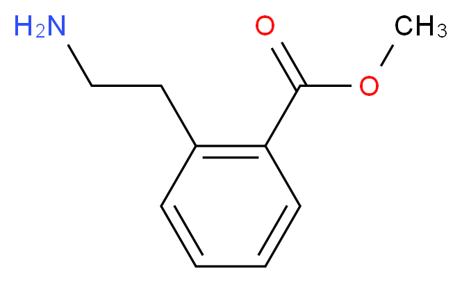 METHYL 2-(2-AMINOETHYL)BENZOATE_Molecular_structure_CAS_771581-77-2)