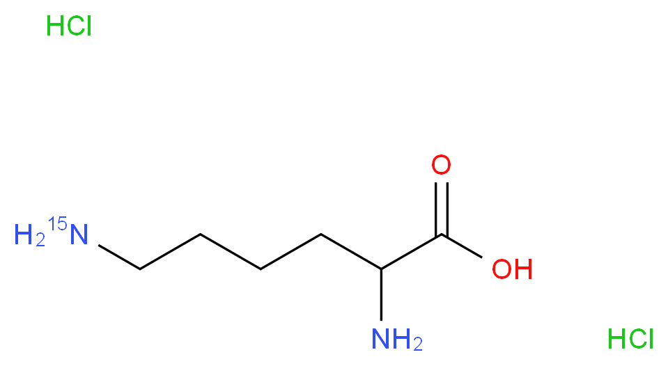 DL-Lysine-ε-15N dihydrochloride_Molecular_structure_CAS_204451-46-7)