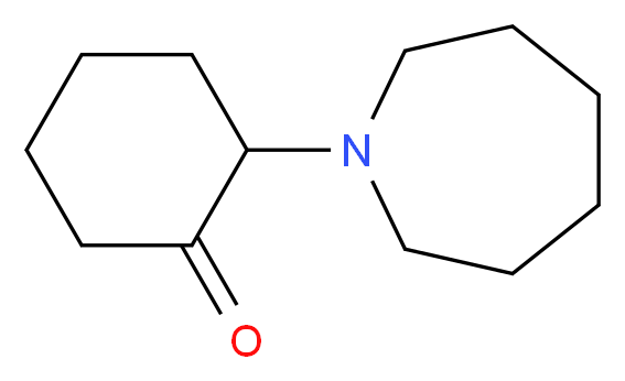2-(azepan-1-yl)cyclohexan-1-one_Molecular_structure_CAS_)