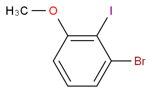 1-Bromo-2-iodo-3-methoxybenzene_Molecular_structure_CAS_450412-22-3)
