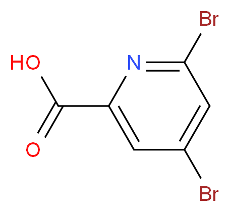 4,6-dibromopicolinic acid_Molecular_structure_CAS_1060815-78-2)
