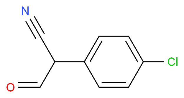 2-(4-Chlorophenyl)-2-cyanoacetaldehyde_Molecular_structure_CAS_62538-21-0)