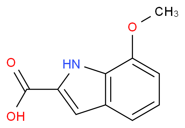 7-Methoxy-1H-indole-2-carboxylic acid_Molecular_structure_CAS_24610-33-1)