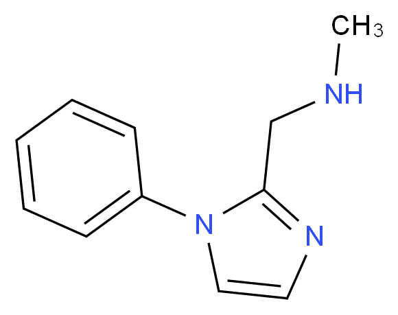N-methyl-[(1-phenyl-1H-imidazol-2-yl)methyl]amine_Molecular_structure_CAS_1034566-07-8)