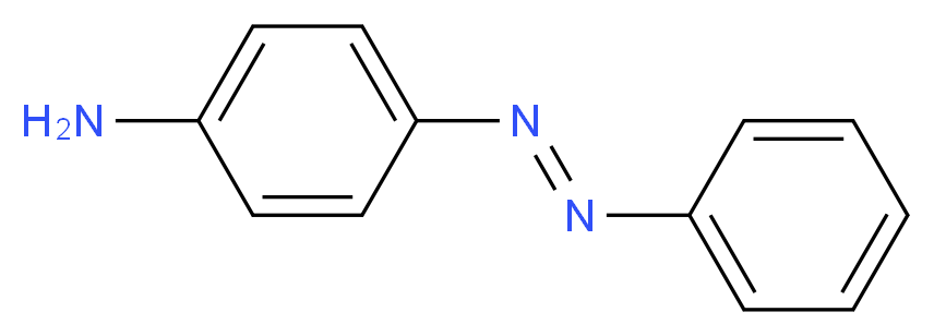 4-[(E)-2-Phenyldiazenyl]aniline_Molecular_structure_CAS_)