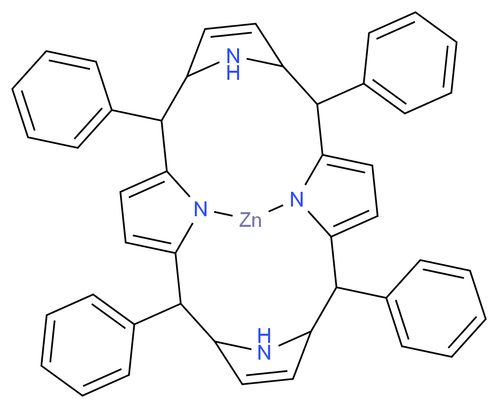 5,10,15,20-Tetraphenyl-21H,23H-porphine zinc_Molecular_structure_CAS_14074-80-7)