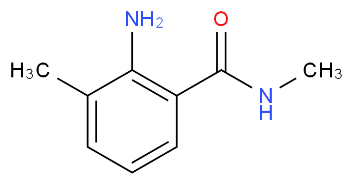 2-amino-N,3-dimethylbenzamide_Molecular_structure_CAS_870997-57-2)