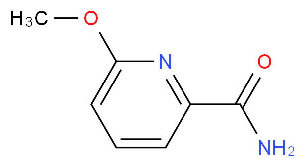 6-Methoxy-pyridine-2-carboxylic acid amide_Molecular_structure_CAS_98276-69-8)
