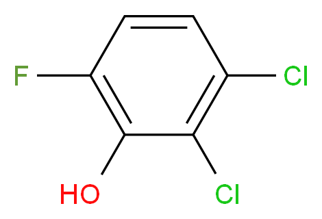 2,3-Dichloro-6-fluorophenol_Molecular_structure_CAS_886497-60-5)
